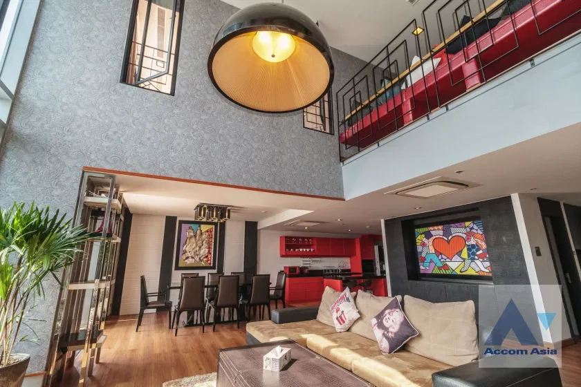 รูป 🔼🔽 AccomA 📩 Duplex Penthouse 4 Beds for Rent and SALE, Pet friendly at All Seasons Mansion (1512174) - รูปที่ 4/20