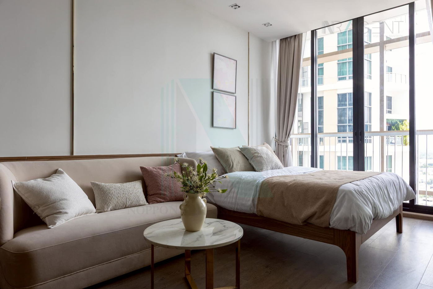 picture 📌 For Rent Condo PARK 24 PHASE 2 Building 6, Floor 29,Studio, Room size 28 sqm - 3/8