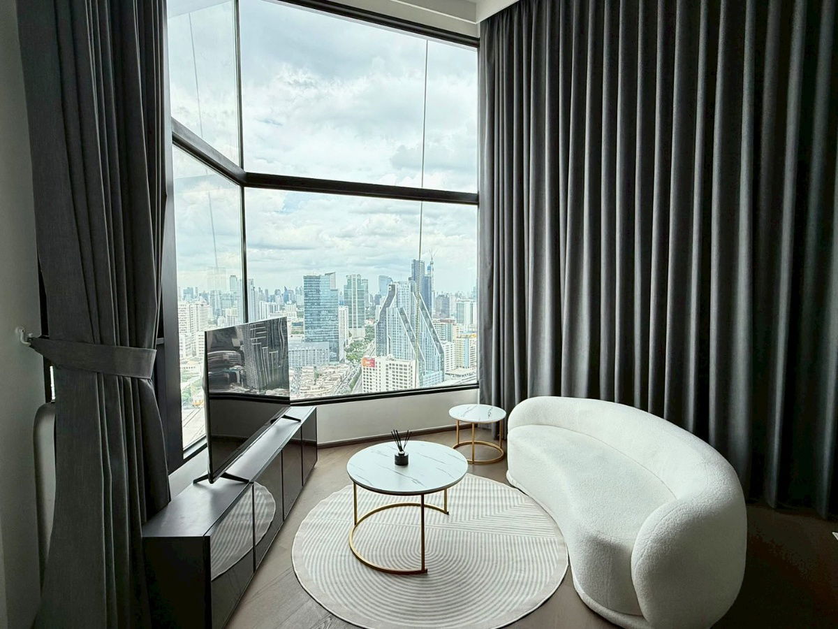 รูป 🟪🟦🟩🟨🟧 ให้เช่า  PARK ORIGIN CHULA - SAMYAN (Duplex Room  2 ห้องนอน) 🛎️🛎️ | 𝗟𝗶𝗻𝗲@: @𝗮𝘀𝘀𝗲𝘁𝘀𝗽𝗿𝗼 - รูปที่ 1/16