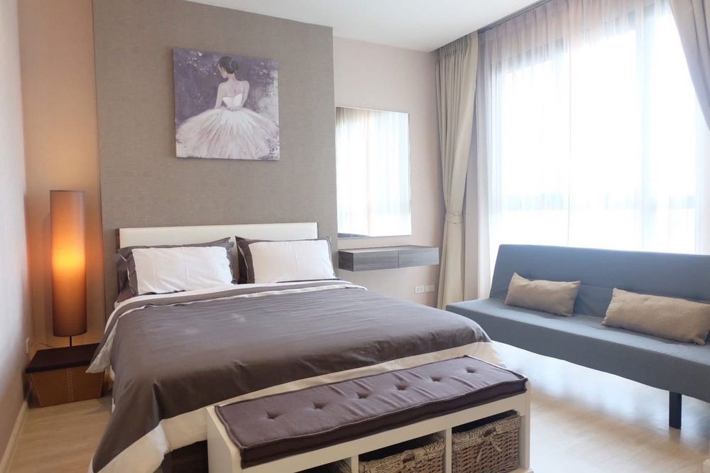 picture 🔥 For Sale, High Floor 13++!!🔥 Code C20240201160..........Quinn Ratchada 17, 2 bedroom, 1 bathroom, furnished, Special Deal!!📣📣 - 2/4