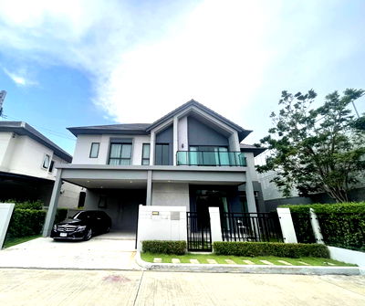 บ้านเดี่ยว สถานีขนส่งกรุงเทพฯ (สายใต้ใหม่) : ขายบ้านเดี่ยว2ชั้น Bangkok Boulevard Rama 5 ใช้สอย 245 ตร.ม ที่ดิน 65.3 ตร.ว 4 นอน 4 น้ำ ใกล้เด่นหล้า, เวสต์วิลล์