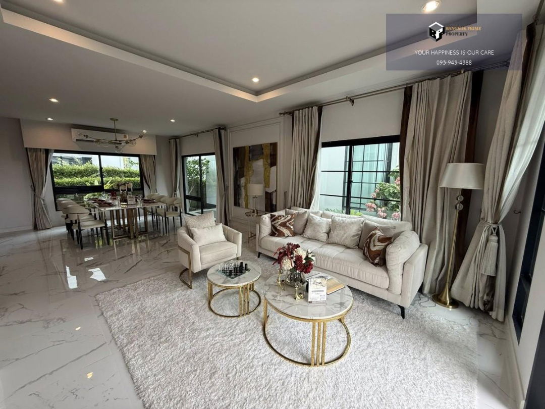 รูป Setthasiri Chaengwattana-Prachachuen 2 | บ้านหลังมุม พร้อมเข้าอยู่ เฟอร์นิเจอร์ตามภาพทุกชิ้น #2025082911619 - รูปที่ 2/18