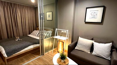 เช่าคอนโด โฮมโปร พระราม 9 : Room for rent Lumpini ville 77-2 พร้อมอยู่  9,000  รูปห้องจริงจ้า 