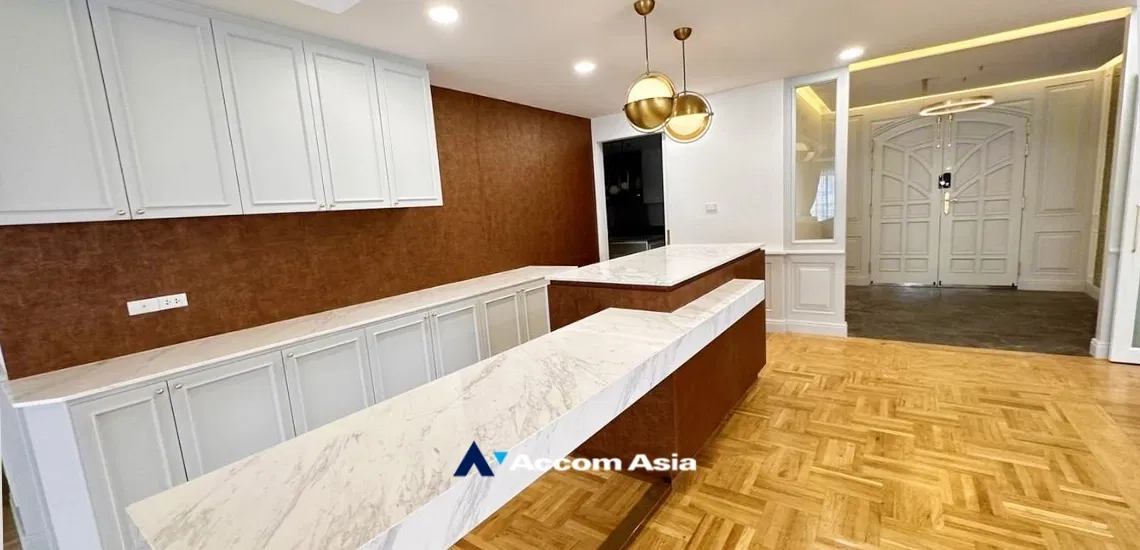 รูป 🔼🔽 AccomA 📩 Luxury apartment with classic wood interiors and large layout at Tower Park Condominium (21305)  - รูปที่ 5/20