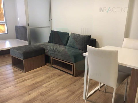 🔺 For Rent Condo DCONDO ONNUT - RAMA 9 Building B, Floor 1,1 bed room, Room size 30.00 sqm