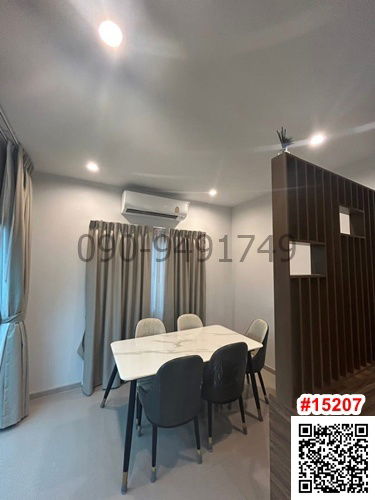 picture For rent: 2-storey detached house, The Ricco Residence Prime, Wongwaen-Hathai Rat, corner house, ready to move in. - 8/15
