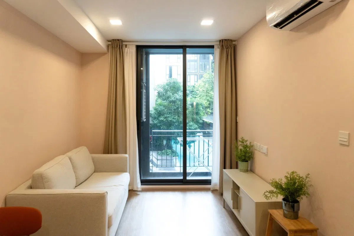 รูป ให้เช่า The Nest Chula - Samyan (ตรงข้ามสามย่านและสามย่านมิตรทาวน์) ห้องวิวสระ สวยงาม  - รูปที่ 2/11
