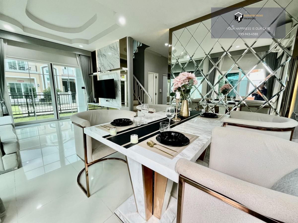 รูป Grandio Ramintra-Wongwaen | บ้านหลังริมเป็นส่วนตัว เฟอร์นิเจอร์บิ้วท์อินหรู #2025082911616 - รูปที่ 15/17