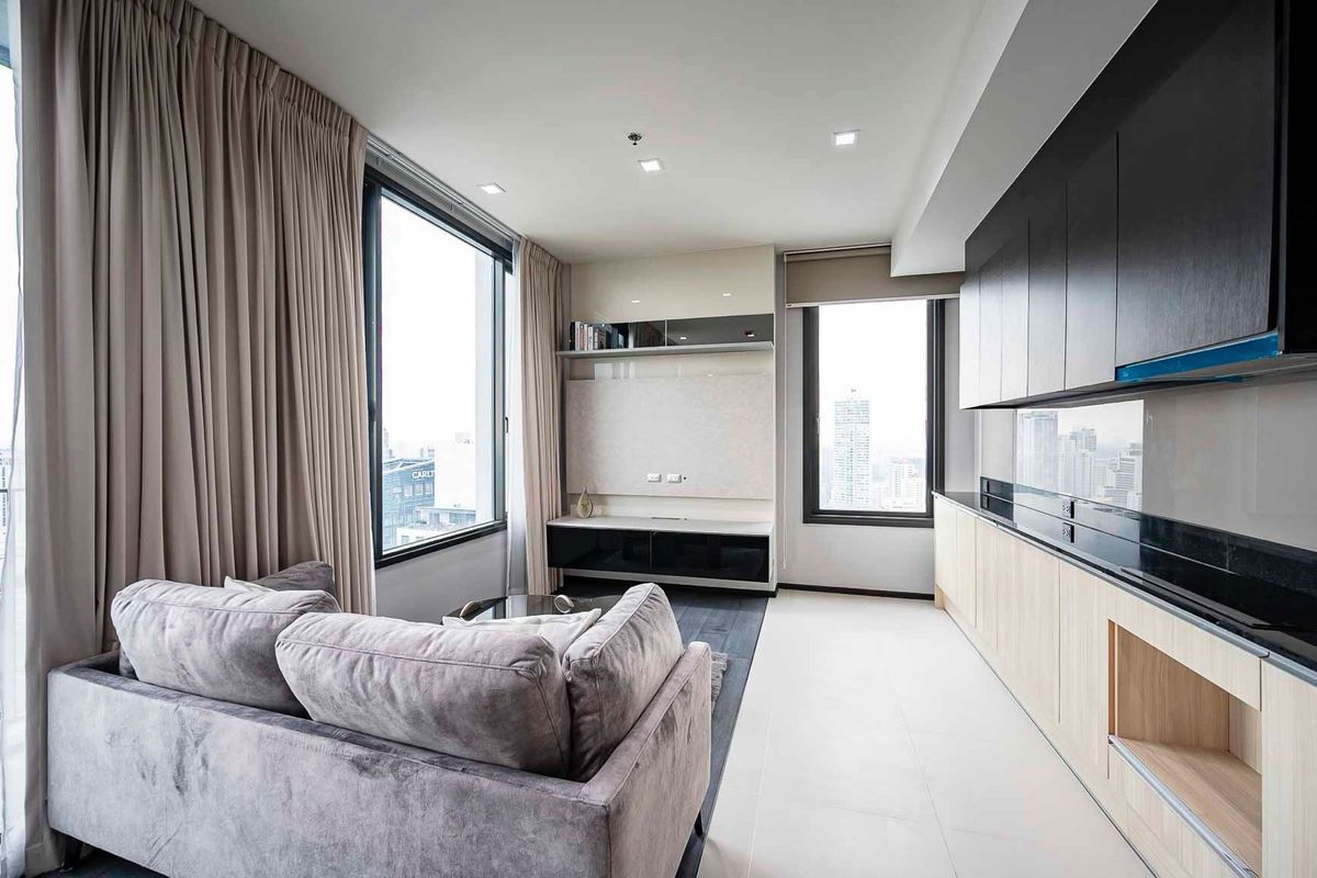 รูป +++เช่าด่วน+++ EDGE SUKHUMVIT 23 ** 2 ห้องนอน 65 ตร.ม. แต่งครบพร้อมอยู่!! - รูปที่ 2/9