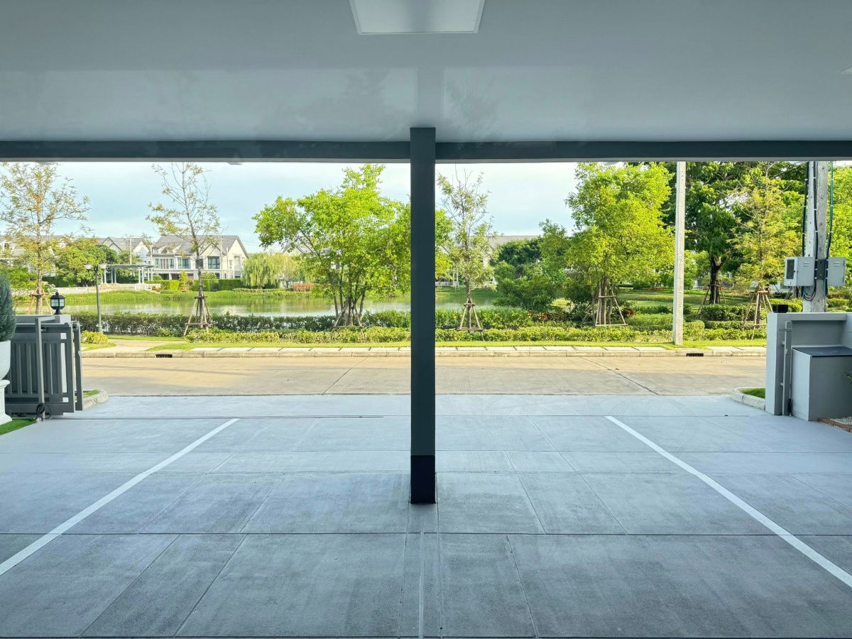 รูป บ้านใหม่หรู วิวติดทะเลสาบ หลังใหญ่สุดในโครงการ หมู่บ้านบุราสิริ ปัญญาอินทรา - รูปที่ 5/24