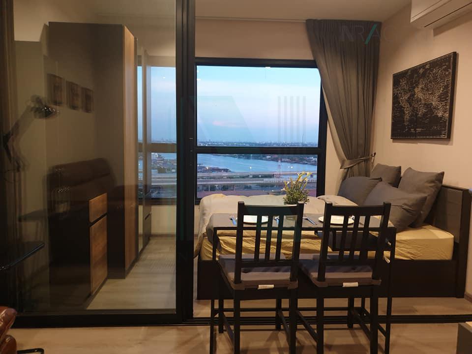 picture For Rent Condo THE POLITAN RIVE Building 1, Floor 18,1 bed room, Room size 25.00 sqm - 1/8
