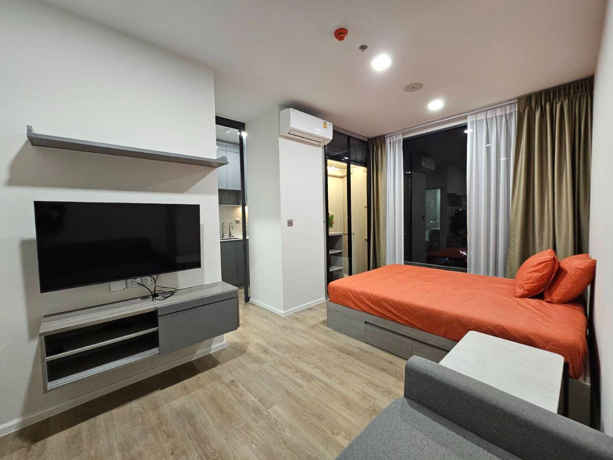 picture For rent 📍 Modiz Rhyme Ramkhamhaeng 📍 Fully furnished and equipped, near MRT Ramkhamhaeng - 2/13