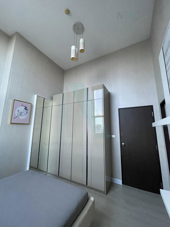 รูป 🚩 ให้เช่าคอนโด เดอะ สกาย สุขุมวิท อาคาร E ชั้น 12 Duplex ขนาด 46.00 ตรม ใกล้ โรงเรียนนานาชาติ เบิร์คลีย์ บางนา - รูปที่ 7/8