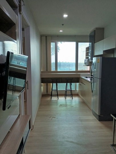 รูป คอนโด รัชโยธินเพลส แบบ 2 ห้องนอน 58 ตรม. แต่งสวย ตึก C ชั้น 7  มีเครื่องซักผ้า ของครบ 20,000 บาท - รูปที่ 7/16