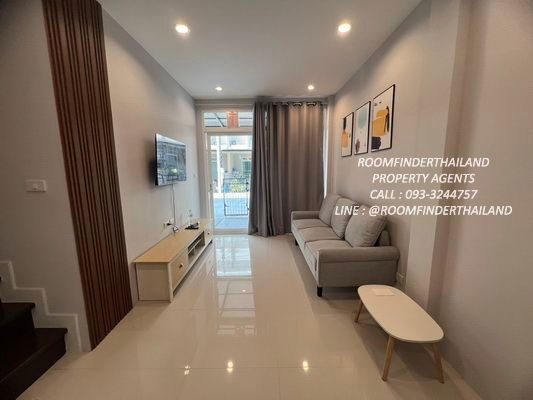 รูป [ให้เช่า] หมู่บ้าน เฌอ สุขสวัสดิ์ - พุทธบูชา / 3 ห้องนอน 2 ห้องน้ำ / 17 ตารางวา 110 ตารางเมตร **15,000** ทาวน์เฮ้าส์ตกแต่งสวย ใกล้พระจอมเกล้าธนบุรี - รูปที่ 2/13