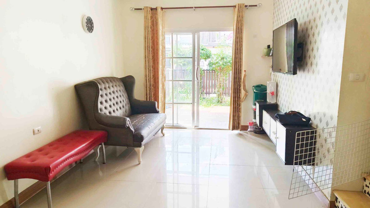 picture Two-story townhouse for rent in Pruksa Ville Village 46/2, Khlong Sam, Khlong Luang, Pathum Thani. - 9/19