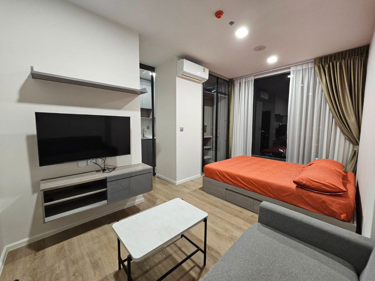 picture For rent 📍 Modiz Rhyme Ramkhamhaeng 📍 Fully furnished and equipped, near MRT Ramkhamhaeng - 3/13