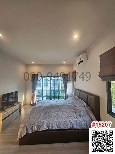 picture For rent: 2-storey detached house, The Ricco Residence Prime, Wongwaen-Hathai Rat, corner house, ready to move in. - 6/15