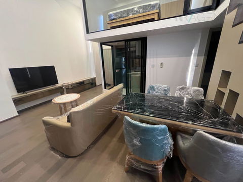🚩 ให้เช่าคอนโด พาร์ค ออริจิ้น ราชเทวี อาคาร 1 ชั้น 34 Duplex 2 ห้องนอน ขนาด 60.00 ตรม ใกล้ ใกล้ BTS ราชเทวี