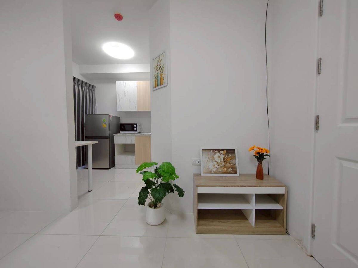 picture For rent: Plum Condo Lat Phrao 101 (1 bedroom), 3rd floor, Building A, near the Yellow Line, Lat Phrao 101 Station - 1/11