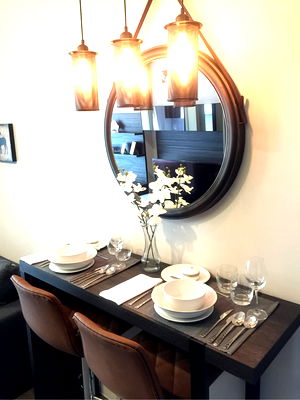 คอนโดให้เช่า : ให้เช่าคอนโด Ideo S93 1ห้องนอน 20,000บาท ห้องมุมวิวสวย แต่งครบพร้อมเข้าอยู่