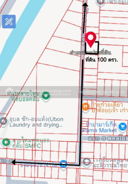 รูป ขายที่ดิน 100 ตร.วา ซ.สายไหม2 หรือ เข้าซอยพหลโยธิน54/1แยก8 เหมาะสร้างบ้านอยู่อาศัย เขตสายไหม ใกล้แยกคปอ. โรงเรียนฤทธิยะวรรณาลัย - รูปที่ 17/25
