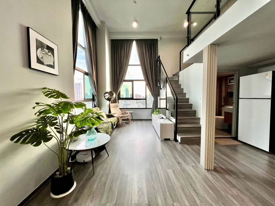 picture 🟢For Rent🟢Ideo Chula–Samyan, beautiful room, fully furnished! 📱ADD LINE @nathong97 (Reply ⚡ 24 Hr) P1222 - 2/9