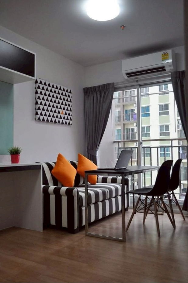 picture Condo For Rent Parkland lite Sukhumvit Paknam fully furnished rental fee 7000- - 8/11