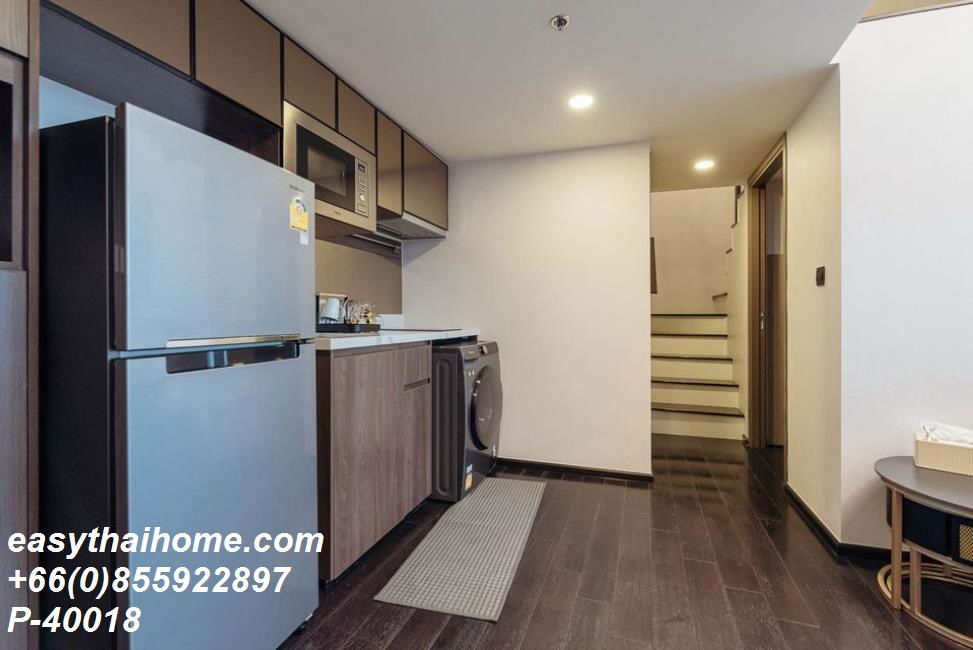รูป P-40018 ให้เช่า คอนโด พาร์ค ออริจิ้น ทองหล่อ Sukhumvit Rd, Bang Na Tai, Bang Na, Bangkok พร้อมอยู่ ราคาถูก Line Id @easythaihome 085-592-2897 - รูปที่ 3/10