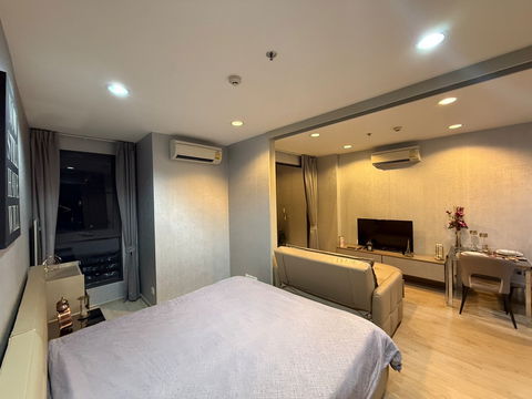 Call : 091-459-1951 ให้เช่า คอนโด ไอดีโอ คิว ราชเทวี ใกล้ BTS ราชเทวี 34 ตารางเมตร 1 ห้องนอน ชั้น14 ทิศตะวันออก ตกแต่งครบตามรูป