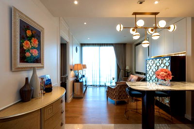 คอนโดให้เช่า : +++เช่าด่วน+++ Magnolias waterfront Residences ** 1 Plus ห้องนอน 65 ตรม. แต่งครบพร้อมเข้าอยู่!!