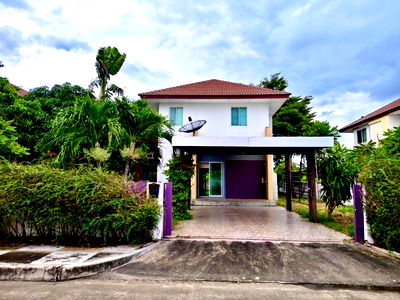 Houses for sale Chachoengsao : ⭐ Hot Sale! 2-Storey Detached House at Garden Lagoona – Lakeside Resort-Style Living, Peaceful & Serene