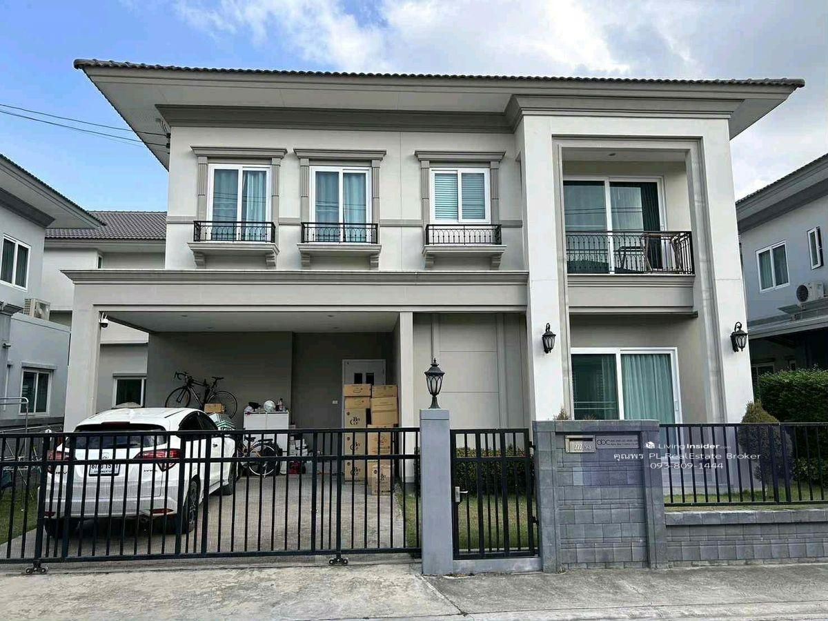 รูป HR2792ให้เช่าบ้านเดี่ยว หมู่บ้านแกรนดิโอ้ วิภาวดีรังสิต ใกล้ฟิวเจอร์พาร์ค รังสิต เหมาะอยู่อาศัย - รูปที่ 1/33