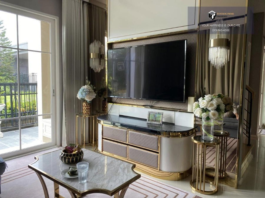 picture Grandio Ladphrao-Kasetnawamin | Single house, corner plot, garden view in front, beautiful built-in decoration #2025082911592 - 10/13