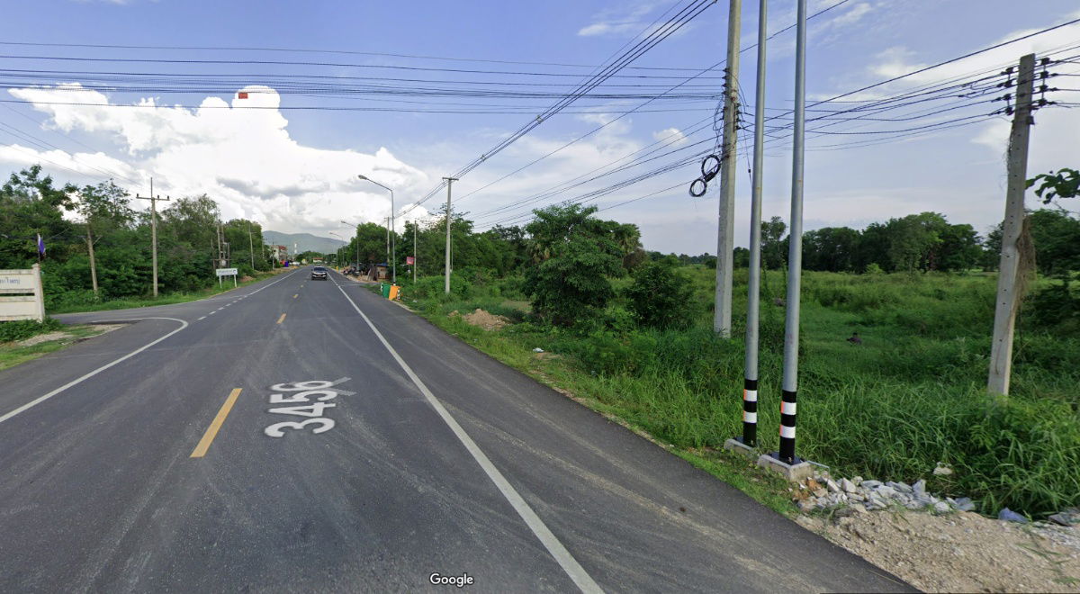 รูป ขายด่วน! ที่ดินติดถนน 3 ด้าน 4 ไร่ หน้ากว้าง 40 ม. ติดถนนใหญ่ผังเมืองสีชมพู แปลงมุมหายาก ขายเพียง 3,750 บาท/ตร.วา เหมาะสำหรับสร้างธุรกิจ ทำกำไรสูง - รูปที่ 4/5