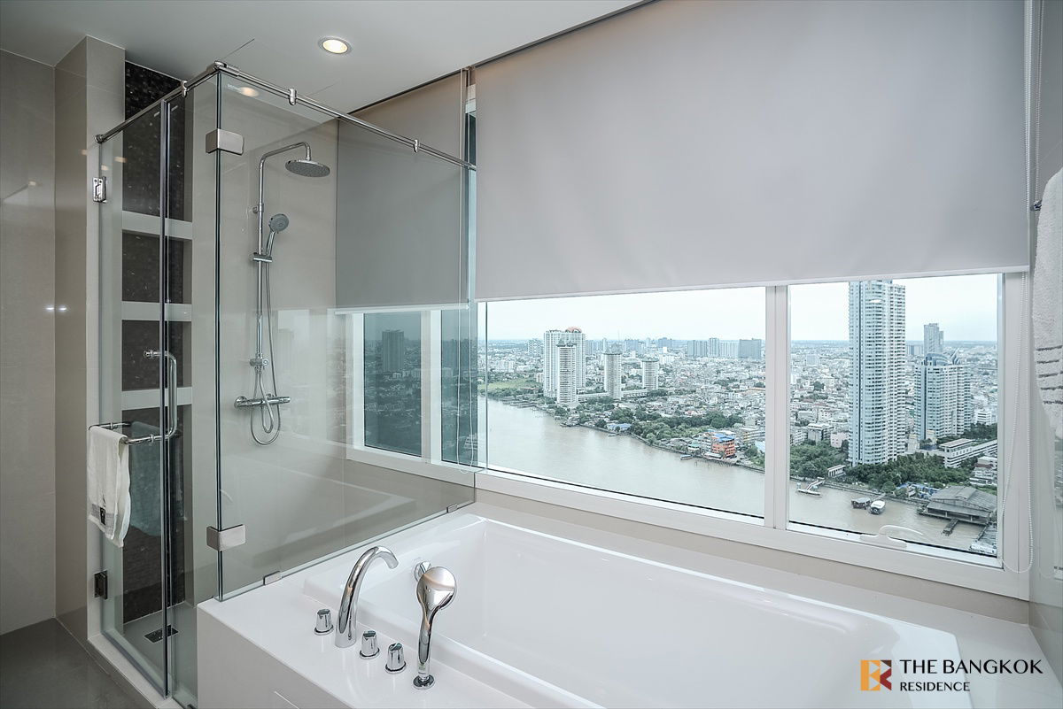 picture Menam Residences ✨ Renovated river-view unit at a special price 🔥 Near BTS Saphan Taksin - 10/10