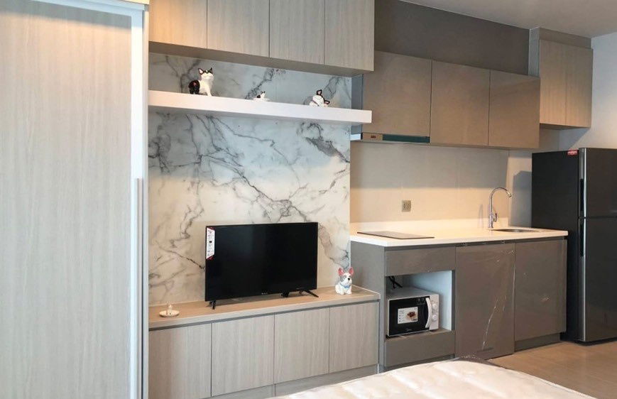 picture Life Asoke-Rama9 | Price 17,000 baht | Beautiful room, new room, fully furnished, ready to move in - 10/11