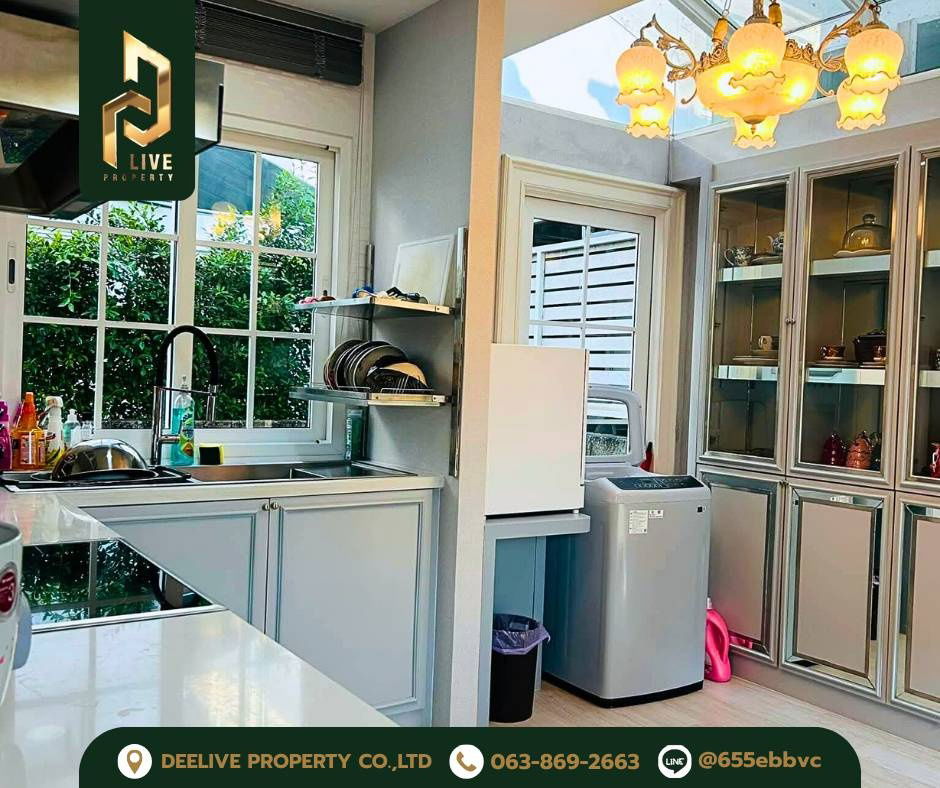 picture DLH-0013 Twin house for rent, Golden Neo Sathorn project, ready to move in, call 0638692663 LineID@655ebbvc - 5/13