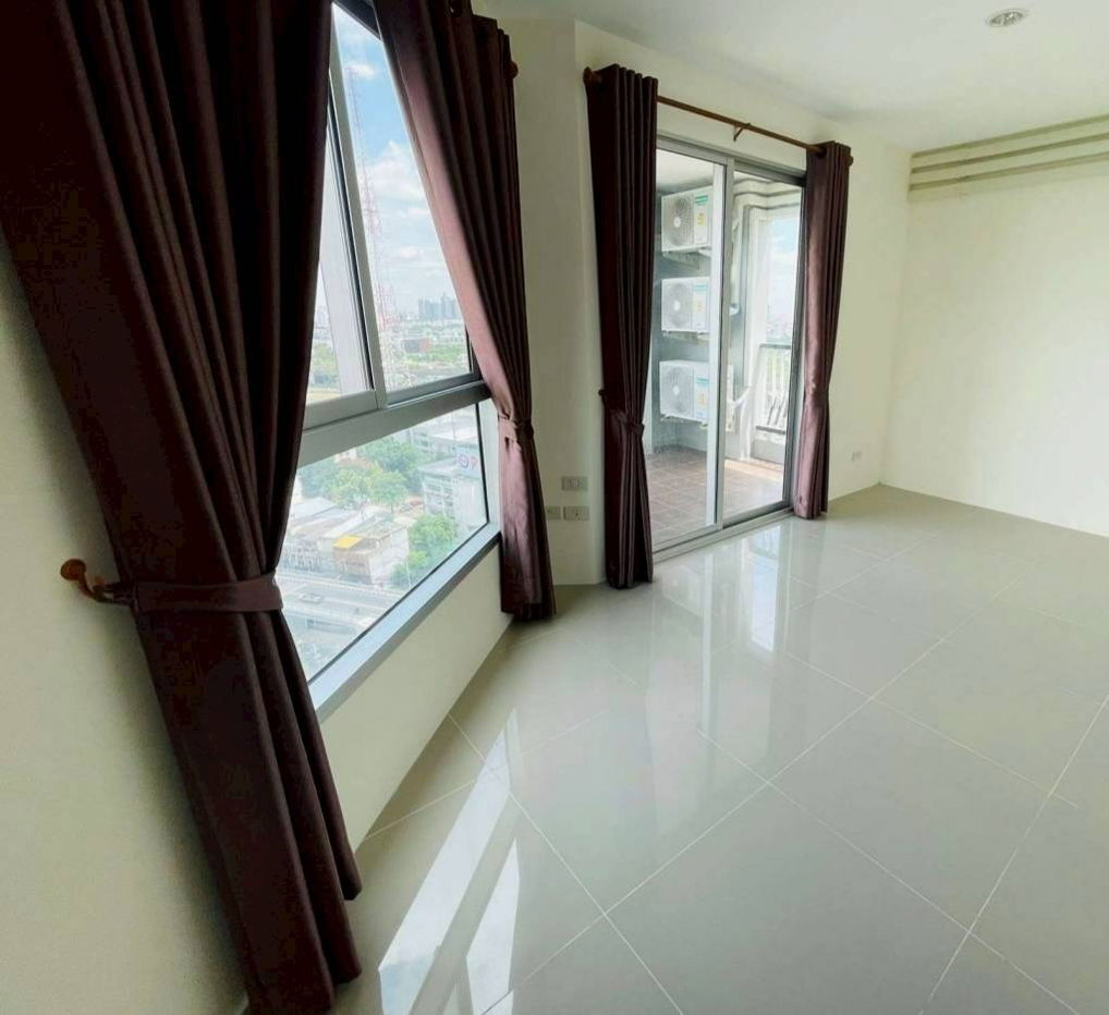 รูป ให้เช่า อัสสกาญจน์ เพลส ศรีนครินทร์ 2ห้องนอน วิวโล่ง ใกล้รถไฟฟ้าสายสีเหลือง 【Line: Yosita828】 - รูปที่ 9/12
