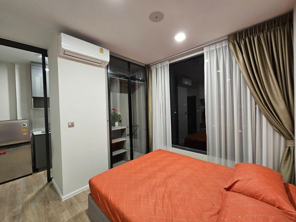 picture For rent 📍 Modiz Rhyme Ramkhamhaeng 📍 Fully furnished and equipped, near MRT Ramkhamhaeng - 4/13