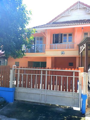 บ้านแฝด นนทบุรี : ขาย บ้านแฝด ขายพร้อมผู้เช่า บ้านพฤกษา 3 พื้นที่ใช้สอย 126 ตรม เนื้อที่ 35 ตรว