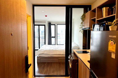 คอนโดให้เช่า : 🟢For Rent🟢The Origin Ramintra 83 Station ห้องสวย เฟอร์ครบ! 📱ADD LINE @nathong97 (ตอบ ⚡ 24 Hr) P1220