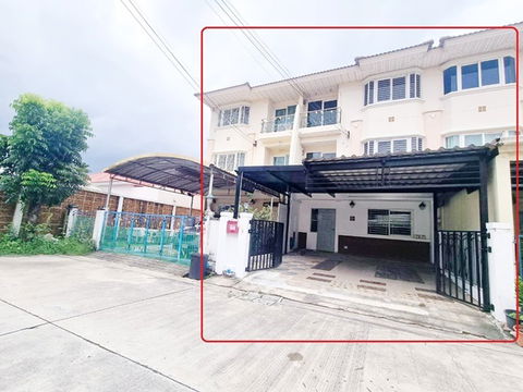 NamDaeng-Bang Phli MRT SriDan 600m. KingKaew Srinakarin 22sqwa. 220sqm. townhouse for rent 3bed 3bat