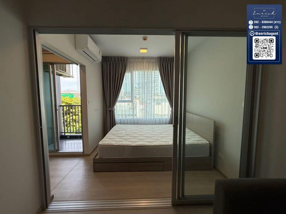 รูป 💙ให้เช่า Plum Condo Sukhumvit 62 ห้องสวย มินิมอล แต่งครบ BTS บางจาก💙 โทร.  092-8366444 ดาว // Line id : @enrichagent - รูปที่ 5/6