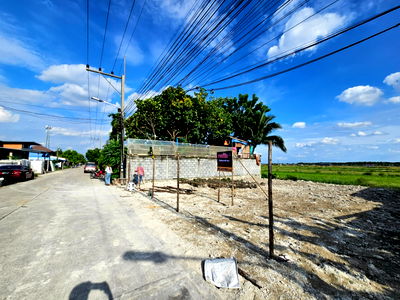 Land for sale Lam Luk Ka : 🌳 Land for Sale (Filled) 60 sq.wah, Soi Tae Charoen 1, Lam Luk Ka Khlong 4