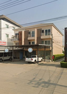BMRT KhlongBangPhai 4.6 km. For rent commercial building 3-storey 2 units 42sq.wa. 492sq.m. 6 bed B