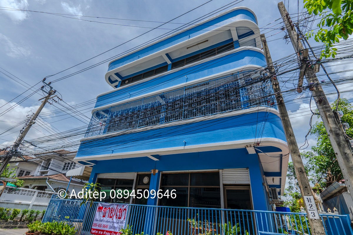 รูป ขายด่วน! ตึก 3 ชั้น 40 ตรว. แปลงหัวมุม ซ.วัดกู้ ปากเกร็ด ทำเลทอง เหมาะทำหอพัก ใกล้รถไฟฟ้าสายสีชมพู! ท่าน้ำปากเกร็ด - รูปที่ 3/33