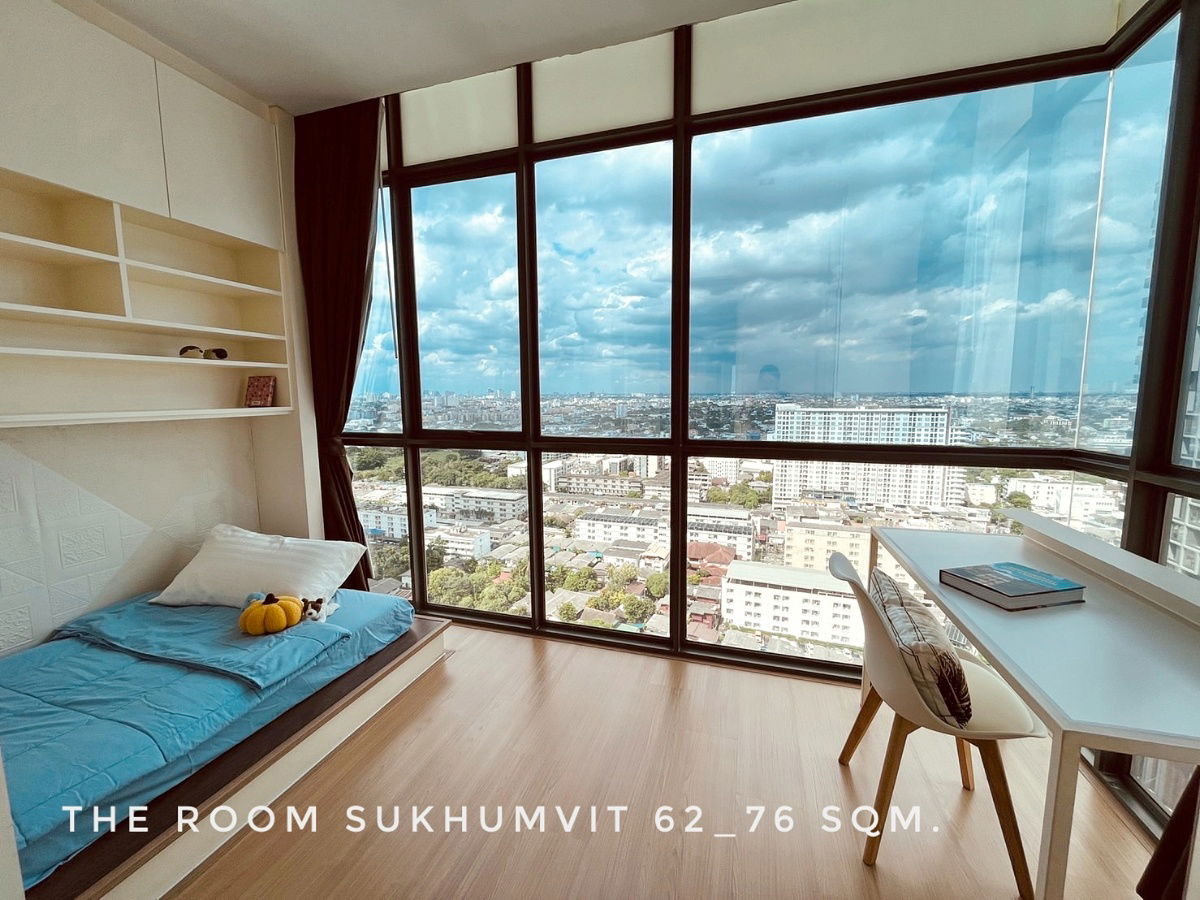 รูป For RENT-The Room Sukumvit62 Prime location next to BTS Punnawithi and True Digital Park, Wells International school - รูปที่ 5/7