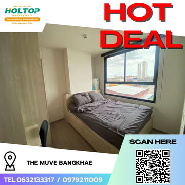 #R6033 🎉 290868 Condo for rent  THE MUVE Bangkhae