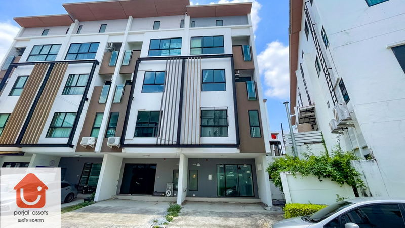 ขายโฮมออฟฟิศ : 📣 ขายด่วน! โฮมออฟฟิศ 4 ชั้น ไอฟีล บางนา iField Bangna หลังริม คุ้มค่าที่สุด